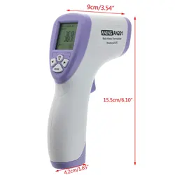 Цифровой lcd Бесконтактный ИК инфракрасный термометр лоб измеритель температуры тела