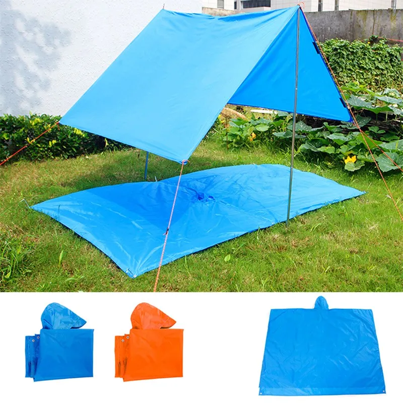 3-في-1 في الهواء الطلق متعددة الوظائف مقنعين معطف واق من المطر الطابق حصيرة خيمة للماء ملابس ضد المطر متعددة أداة في الهواء الطلق تسلق اكسسوار... 3-في-1 في الهواء الطلق متعددة الوظائف مقنعين معطف واق من المطر الطابق حصيرة خيمة للماء ملابس ضد المطر متعددة أداة في الهواء الطلق تسلق اكسسوار...