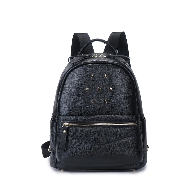 

Leather Backpack Woman New Arrival Fashion Female Backpack String Bags Large Capacity School Bag Mochila Feminina