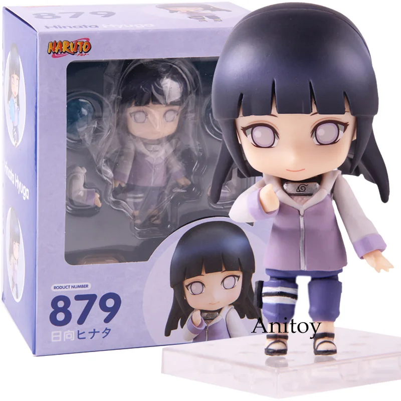 Nendoroid фигурка Наруто Хината Хюга номер 879 ПВХ Коллекционная модель игрушки