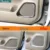 Tonlinker чехол Наклейки для Mitsubishi Outlander 2016 Тюнинг автомобилей 4 шт. ABS Четыре стиль двери спикер интерьер Наклейки