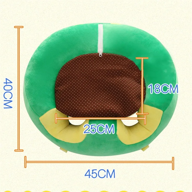 Хлопок путешествия автомобиль антистатическая Защита подушки младенческой обучения сидеть ребенка поддержка сиденье дома мягкий уход чехол для дивана чистый учится