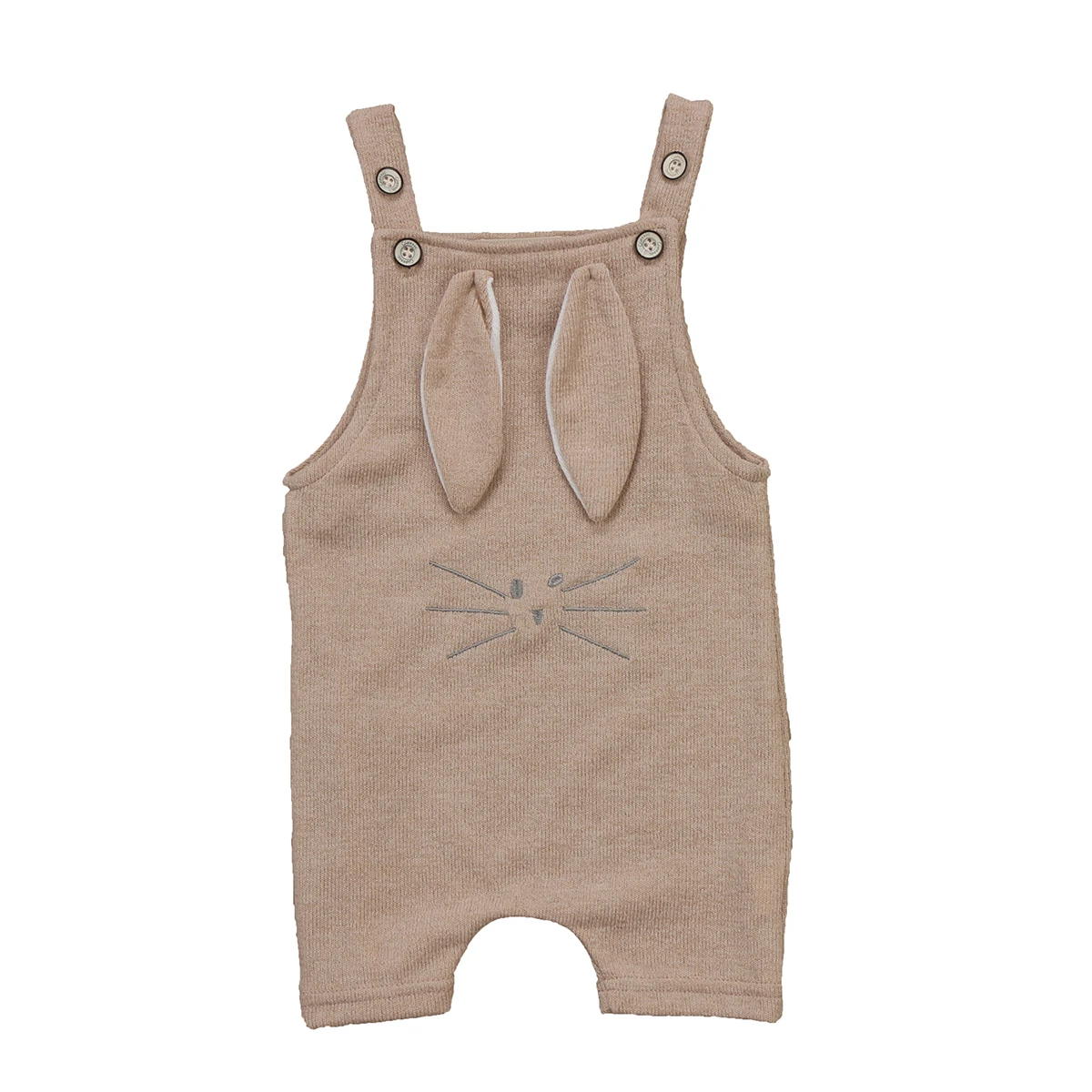 

Newborn Infant Baby Boys Girls 3D Rabbit Ears Romper Hooded Jumpsuit Clothes Outfit Size 0-24M