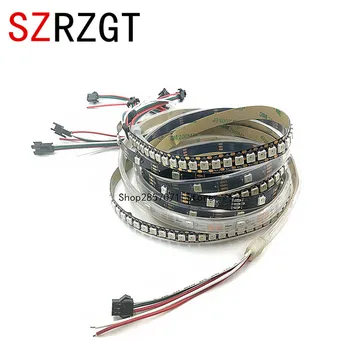 

WS2812B 5050 RGB LED Strip 5M 150 300 Leds 144 30LED/M Individual Addressable 5V
