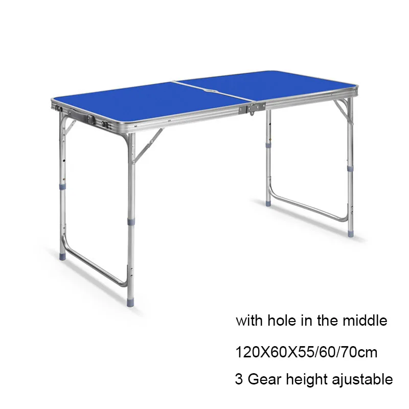 A 20%Portable Foldable 2/4 Chair aluminum Table Set Stable for Kitchen Dining Outdoor Garden Picnic Camping with Adjustable Legs | Мебель