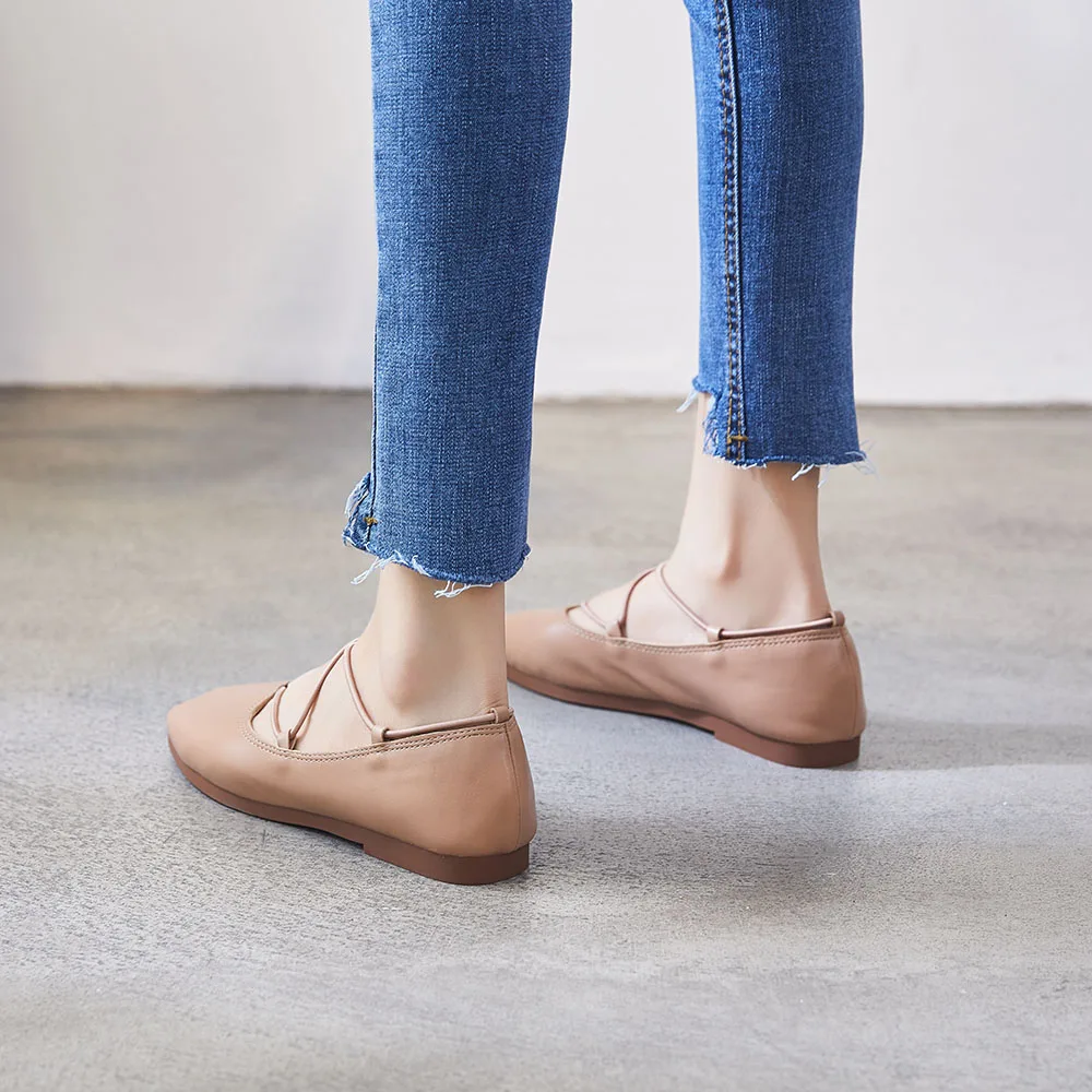 Grand Bouche 2018 Chaussures Nouveau Plat Profonde Sauvage mère Simples Ardoisé Jane kaki Femelle Peu Rétro Femmes Mary wSvxXq