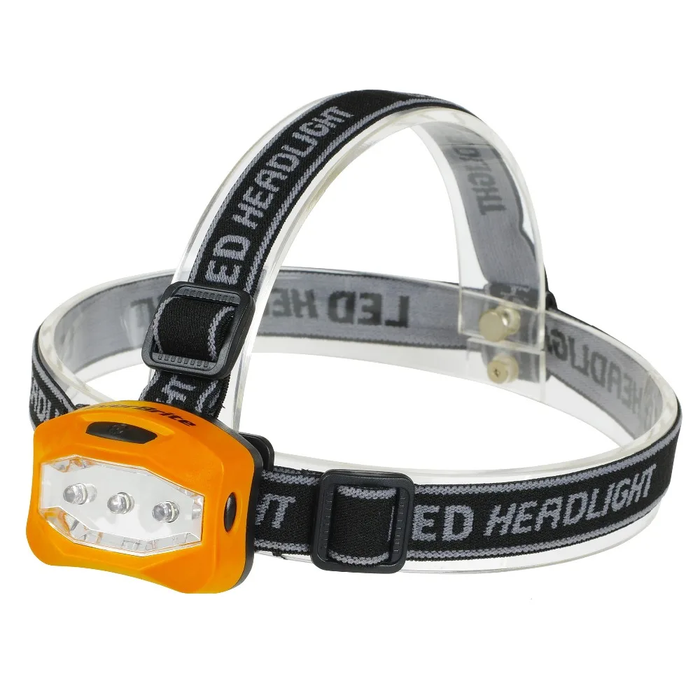 EVERBRITE LED Headlamp 2 Modes Head Light Lamp Flashlight For Hiking