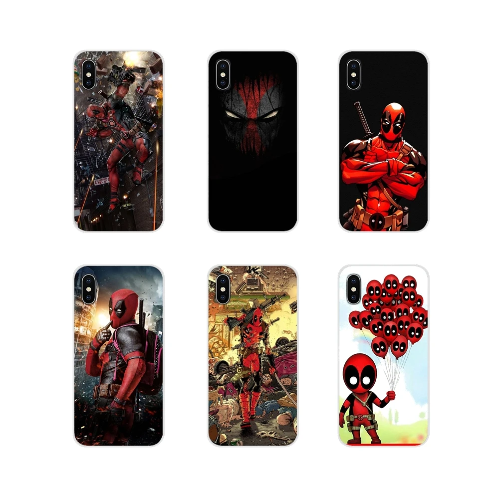Для Huawei Mate Honor 4C 5C 5X 6X 7 7A 7C 8 9 10 8C 8X 20 Lite Pro Superhero аксессуары Дэдпула чехлы для
