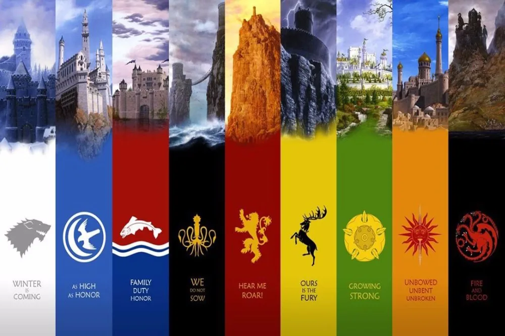 game of thrones seven kingdoms