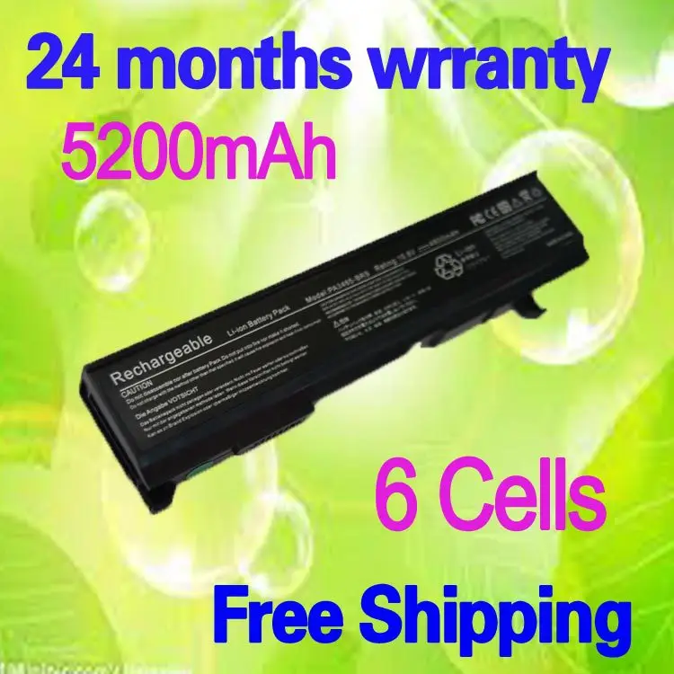 Черный 6 ячеек ноутбук taptop для TOSHIBA Satellite M105 M45 M55 M70 Pro M115 M50 M40|m70 laptop|m70 batterym70 |