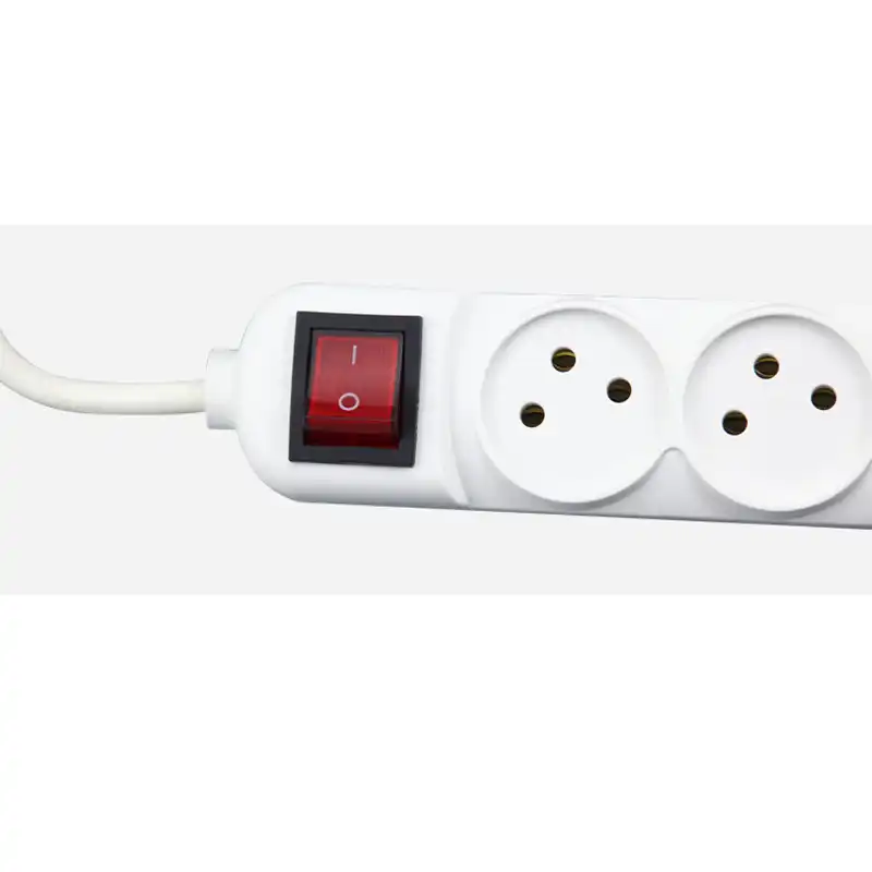 Detail Feedback Questions About 4 Ports Strip Sockets Portable 4 Ports Strip Sockets Portable White Color 16a 250v Extension Socket For Israel Electric Plug