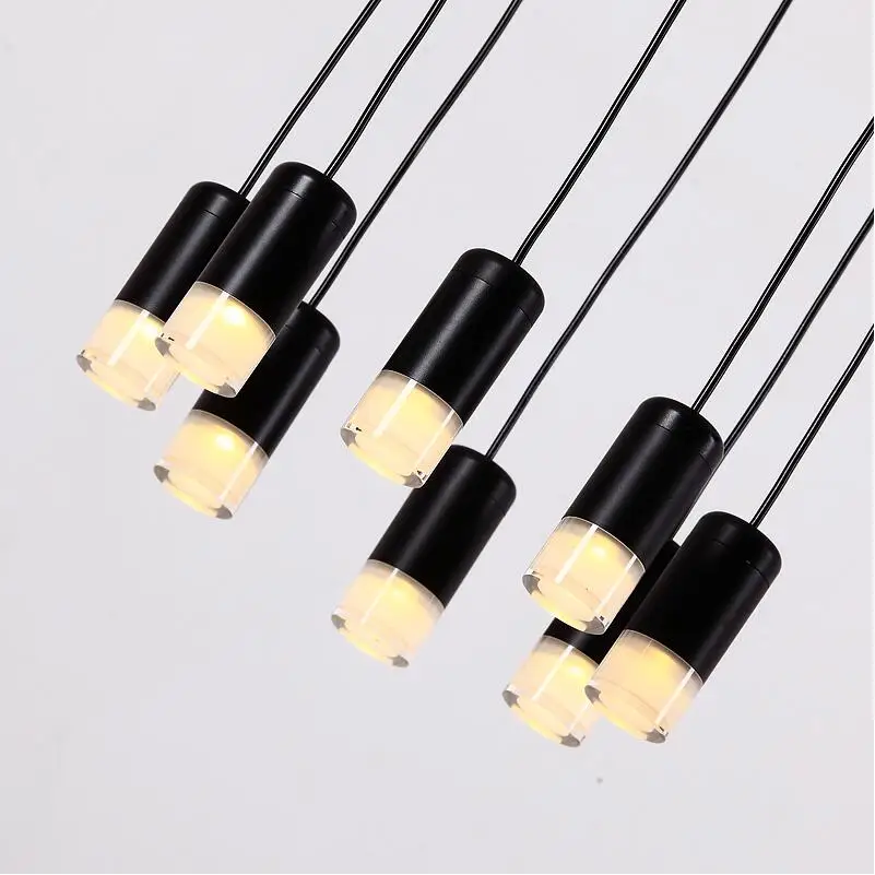 Modern Living Room Decoration Indoor Light LED Pendant Light with Long Cable Lustres Nordic Home Decor Ceiling Chandelier Lamps