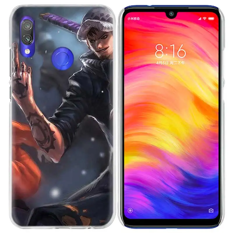 Чехол one piece Аниме для Xiao mi Red mi Go Note 7 8T 8 6 6A Pro S2 5 8A 4X mi A1 A2 9 10 8 lite Play F1 жесткий чехол для телефона из ПК