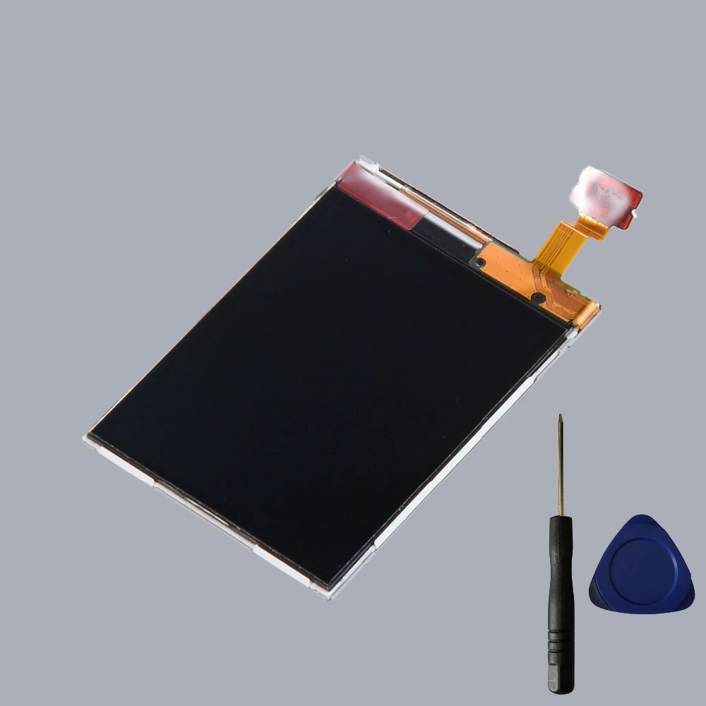 

For Nokia 6300 5320 5310 E51 3120C 6120c 6120 7610S 6500c 7500 8600 6301 Black LCD Display Screen Replacement + Tools