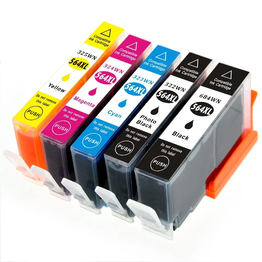 Cartucho de tinta 5 PK para hp 564 XL para cartuchos de impresora hp  Photosmart 5510 5515 5520 3070A tinta hp 564 con envío gratis de  chips|printer cartridges hp|cartridges hp 564cartridge hp - AliExpress
