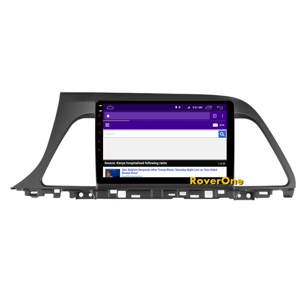 Clearance RoverOne Android 9.0 Car Multimedia System For Hyundai Sonata 9 LF 2015 - 2017 Octa Core 4G+32G Radio GPS Navigation DSP Player 11