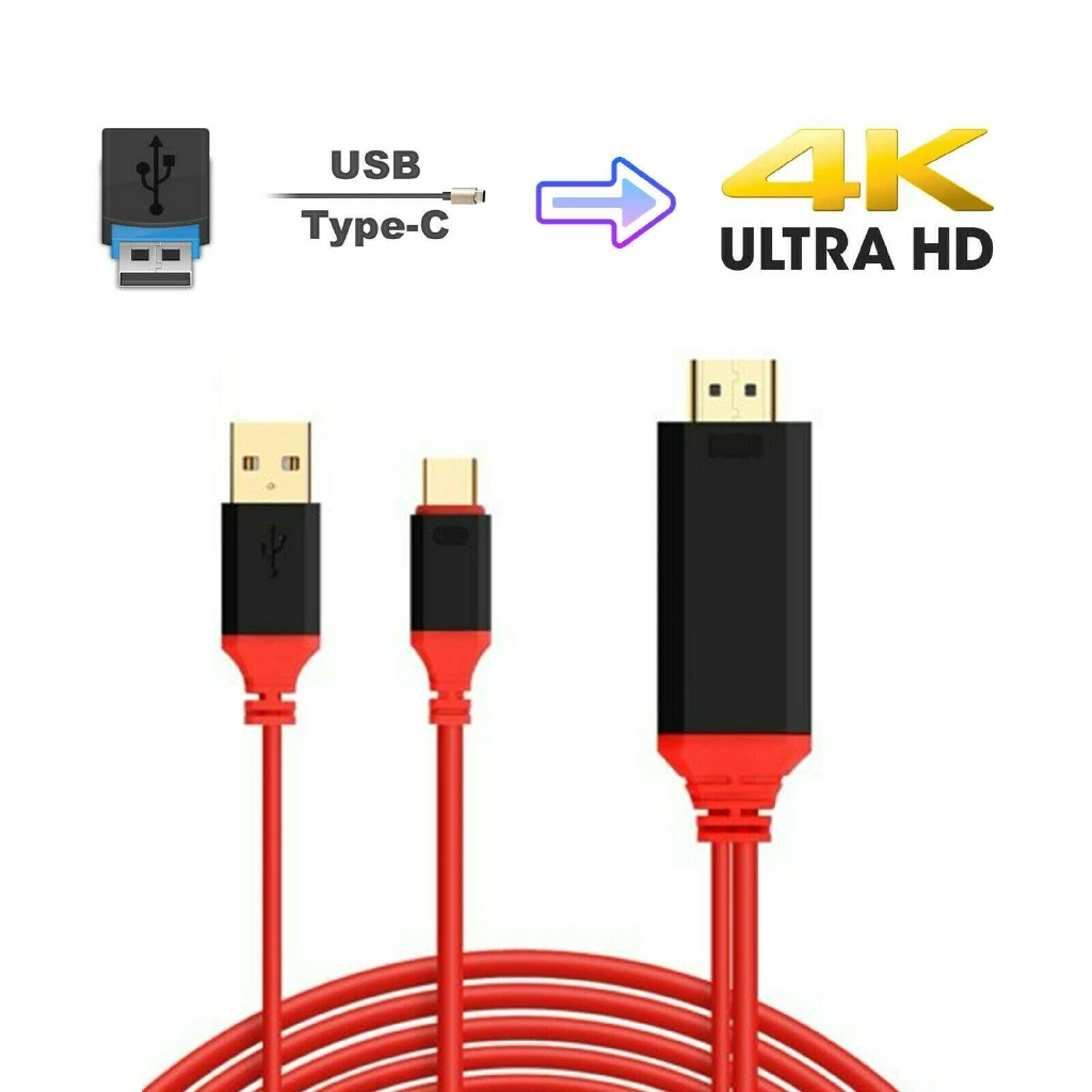 

Type C Galaxy TV For Adapter AV Plus To S8+ S8 Macbook HDMI Cable HDTV