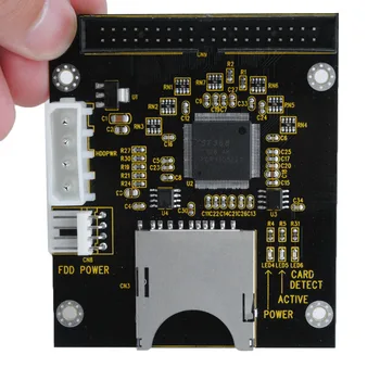 

New Hot 1Pc SD Memory Card To 3.5" 40Pins Male IDE Adapter Big PCB SD-3.5 IDE Secure Digital Converter