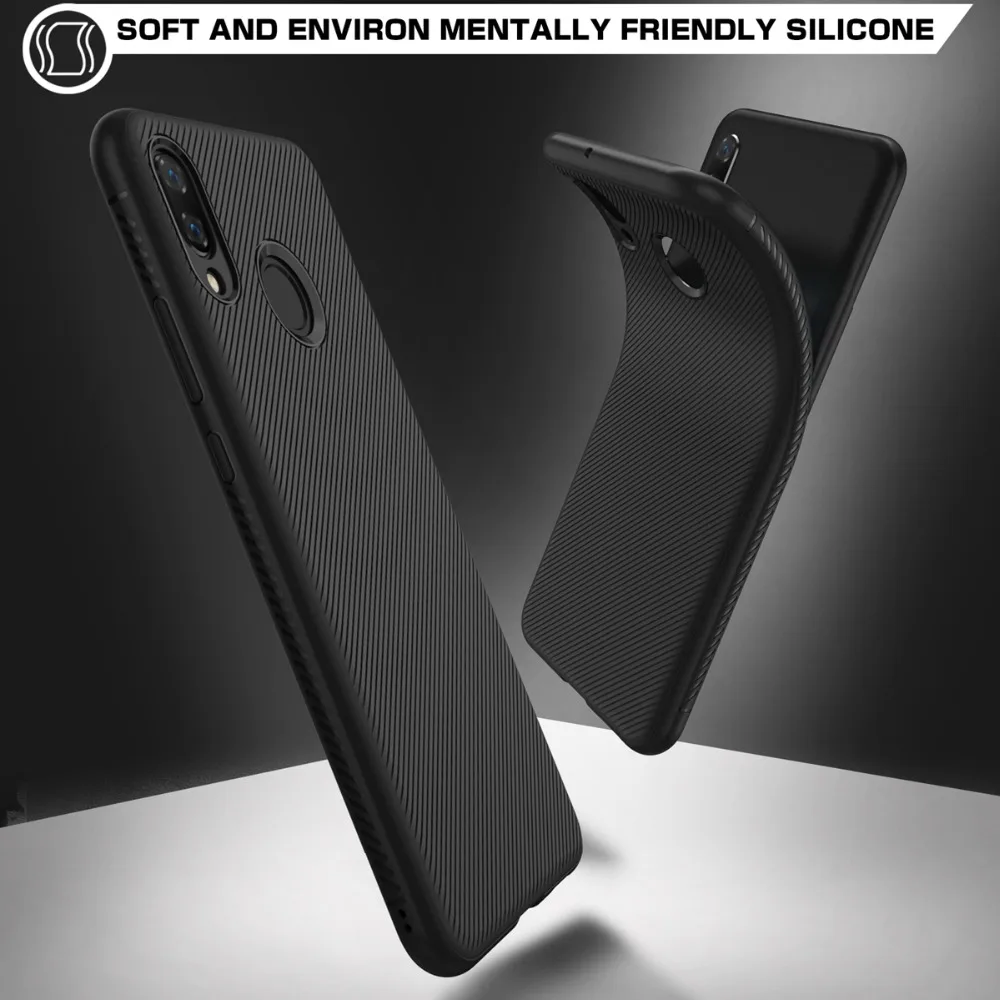 Чехол для Xiaomi Redmi Note 7 Pro 9 мягкий силиконовый тонкий текстурированный ТПУ чехол 8 9S