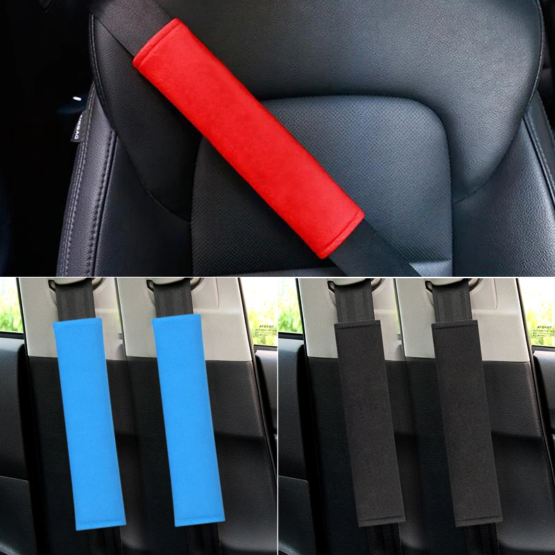 

Car Seatbelt Shoulder Pad Comfortable Driving Seat Belt For Mercedes Benz W211 W204 W212 Audi A4 A3 Q5 BMW E39 E46 E60