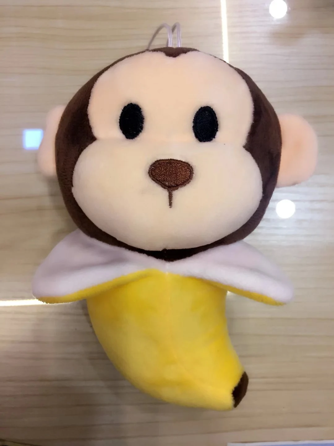 monkey doll with banana