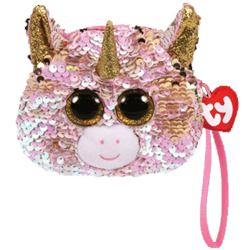 

Ty Gear Sequin Backpack Fantasia The Unicorn Plush Toys 20cm Original Tag