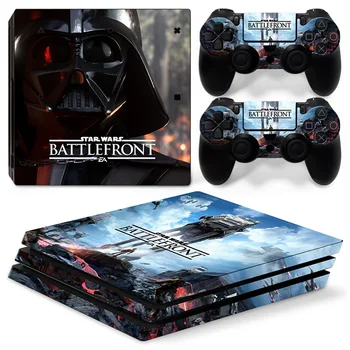 

OSTSTICKER For Sony Playstation 4 Protective Pasting Flim Waterproof Vinyl Skin Stickers for PS4 Pro Console free shipping