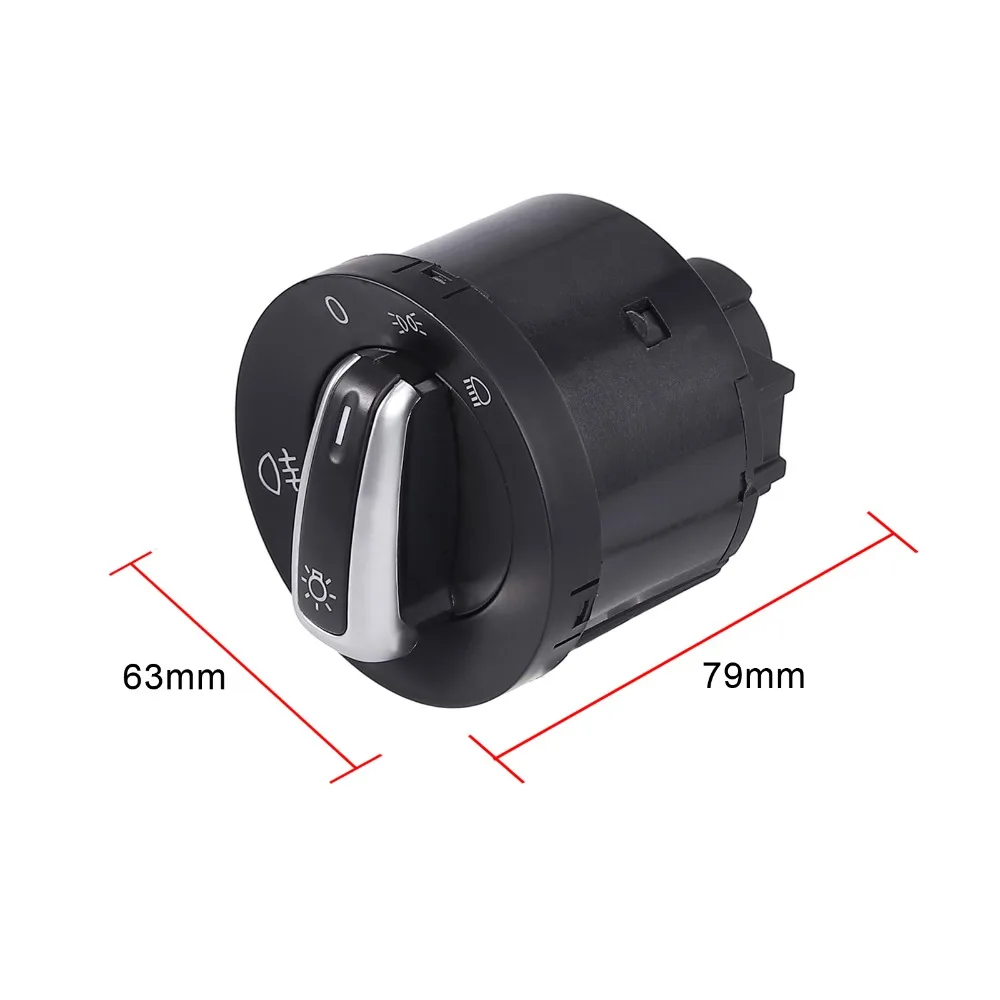 AUTOUTLET Head Light Control Switch Sensor Modular For 221624812684 3C8941431B Light switch headlight-1