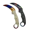 Swayboo Doppler Cs Go Talon Knife Fade Counter Strike Black Tactical  Camping Fixed Blade Outdoor Knife 5