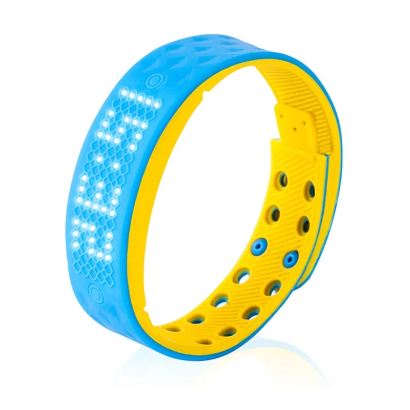 Silicone Sports Pedometer Smart Band Calories Calculation Step Counter Heart Rate Test LED Bracelet For Walking Running | Спорт и