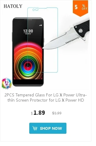 2 шт закаленное стекло для LG X power ультратонкая Защитная пленка для LG X power+ набор для очистки HATOLY