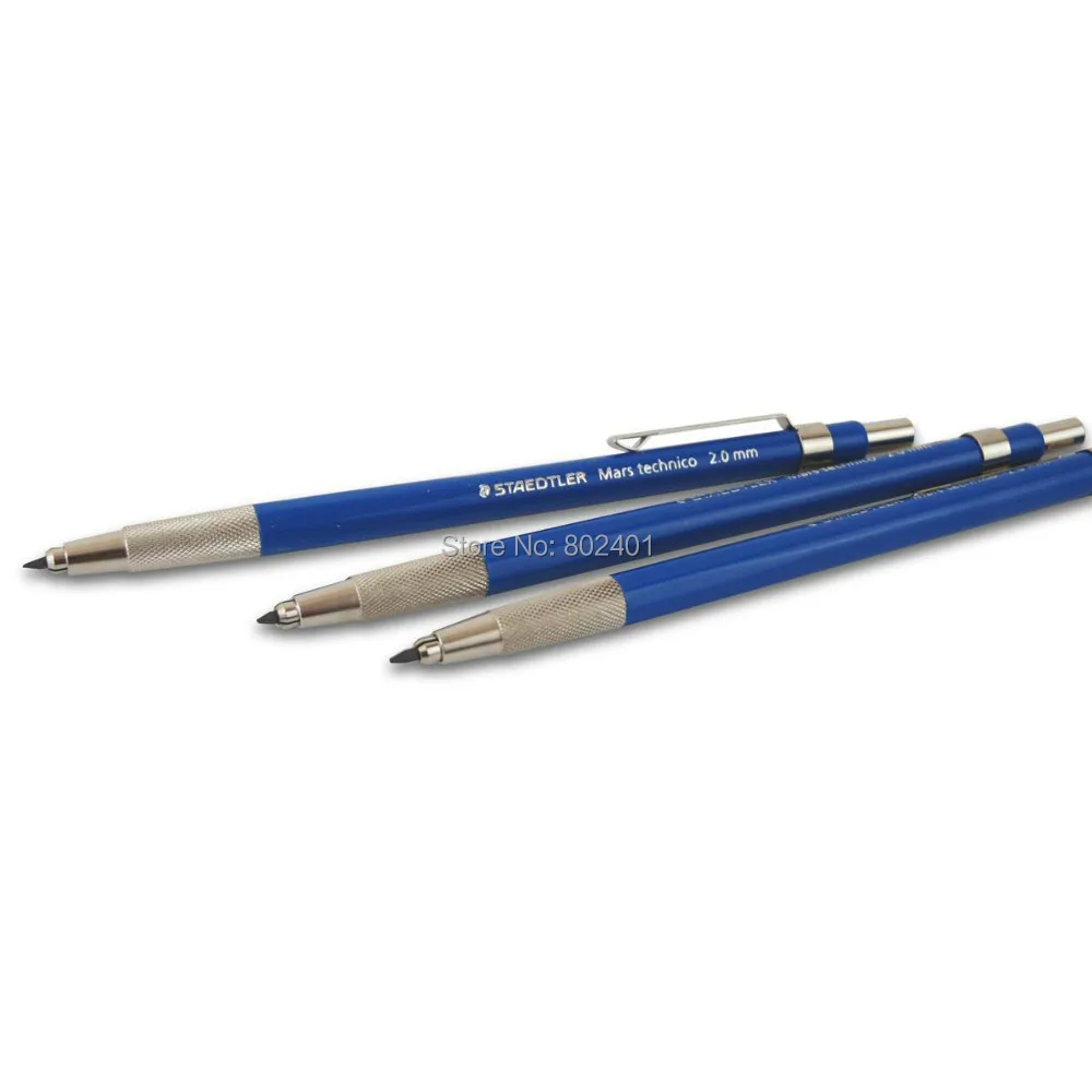 Бесплатная доставка 2 0 мм механический карандаш аналогичный Staedtler пенал в