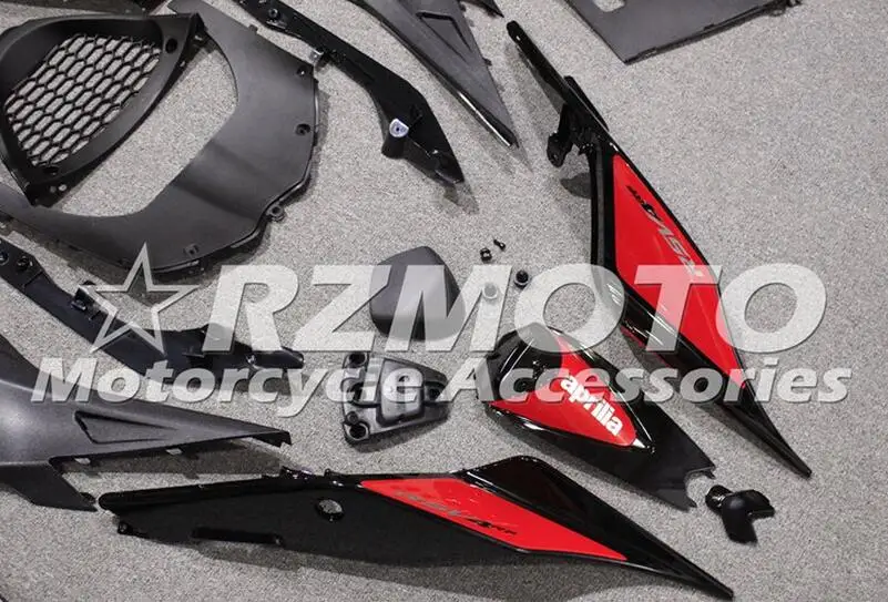 Полный комплект обтекателя для Aprilia RSV4 1000 2010 2011 2012 2013 АБС-пластик изготовленный на заказ