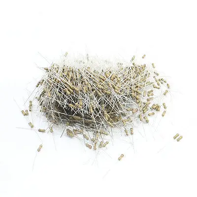 1000PCS 150K Ohm 5% 1/4W 46mmx2mm Axial Leads Carbon Film Resistors | Инструменты