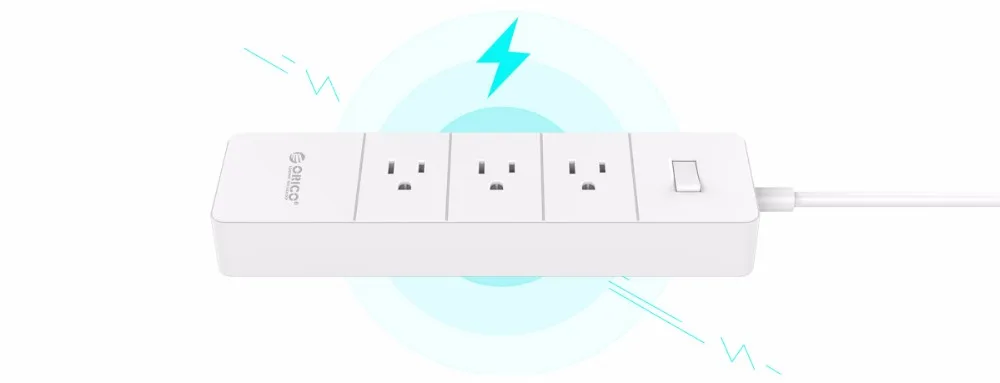 ORICO 4 USB розетка с 3AC 2AC розетка US переходник-стабилизатор напряжения розетка Умная Электронная полоса Макс 1250 Вт