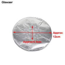 5 упаковок/лот кальян 0,02 мм алюминиевая фольга с отверстием для кальяна/Чича/наргиле/курительные аксессуары для чаши перфорированные