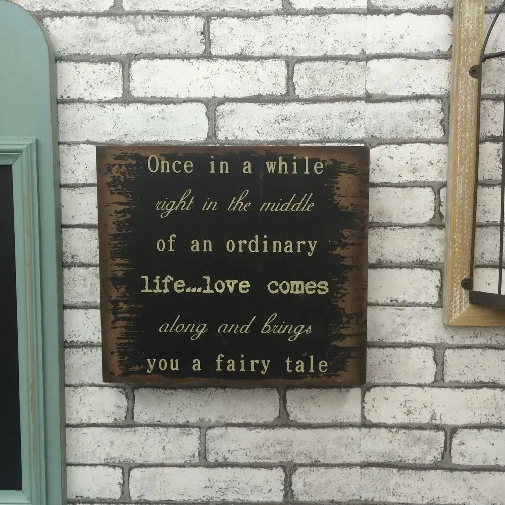 

American country wall text brand paintings