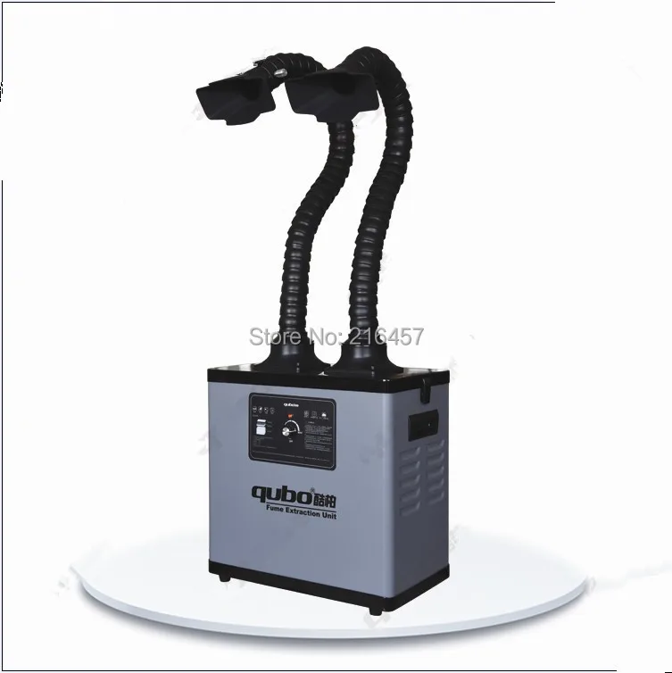 

Soldering Smoke Absorber Fume Extractor Air Cleaner Filter X1002 CE Double Head free shipping te