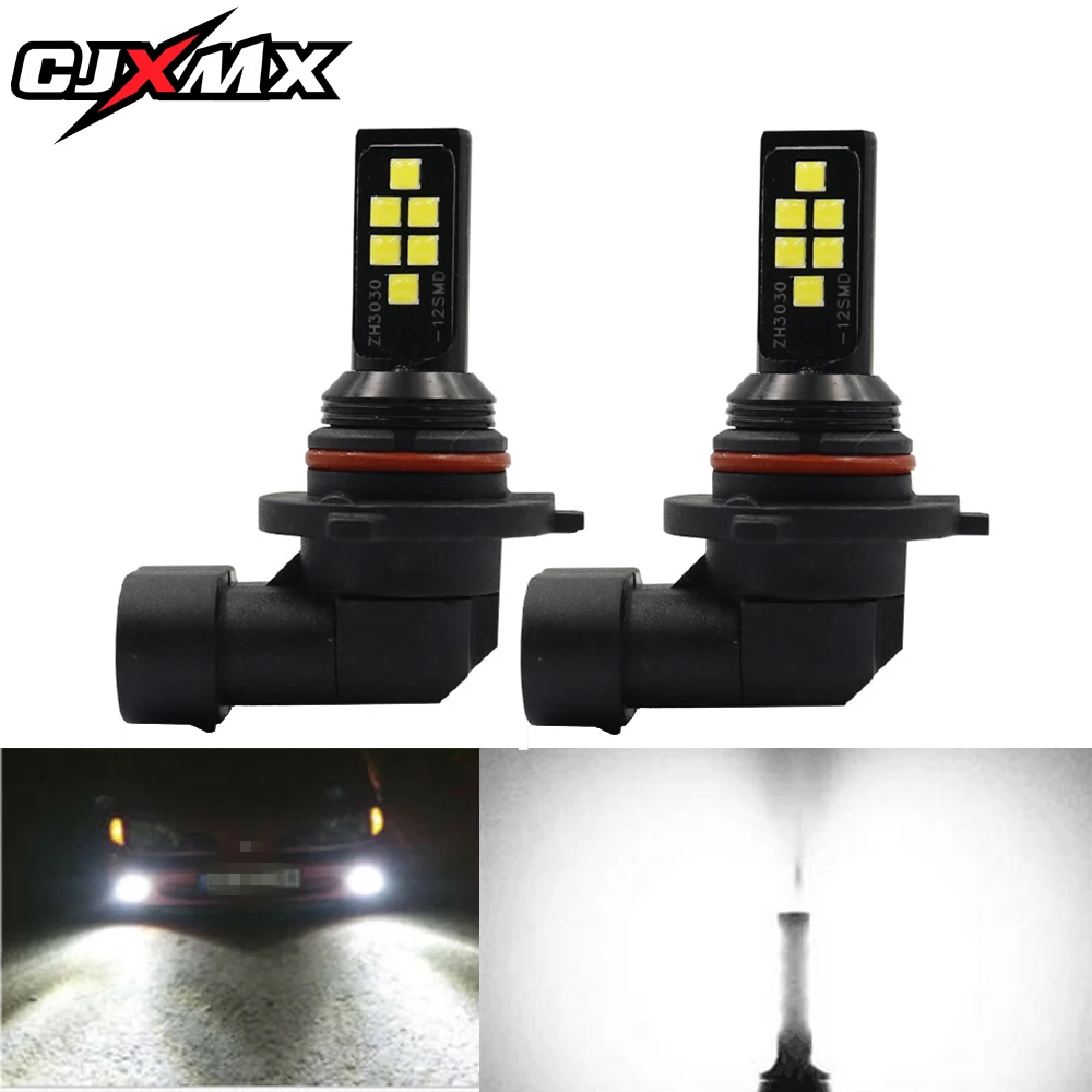 

CJXMX 2pcs Super Bright Car H7 LED Bulbs H11 H8 9006 HB4 9005 HB3 LED Fog Light Bulb 1400LM 6000K White Auto Lamp 12V 24V