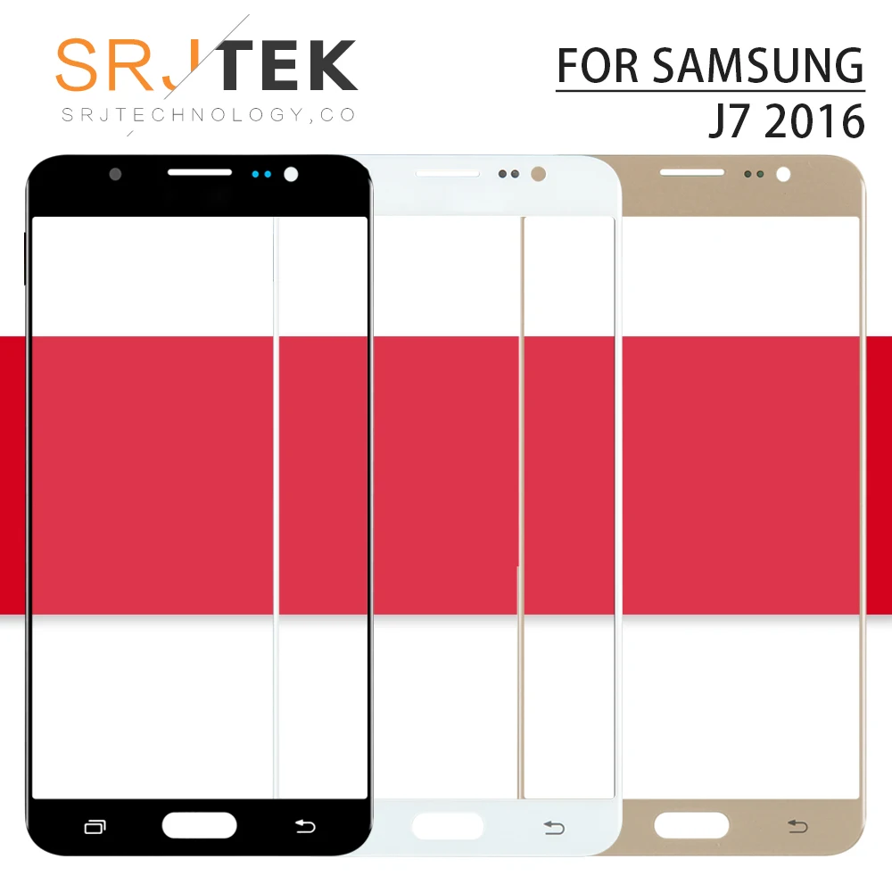 

For Samsung Galaxy J7 2016 Outer Glass Top/Front Lens Front Screen Cover (Without digitizer)J710F J710FN J710 (Not Touch Screen)