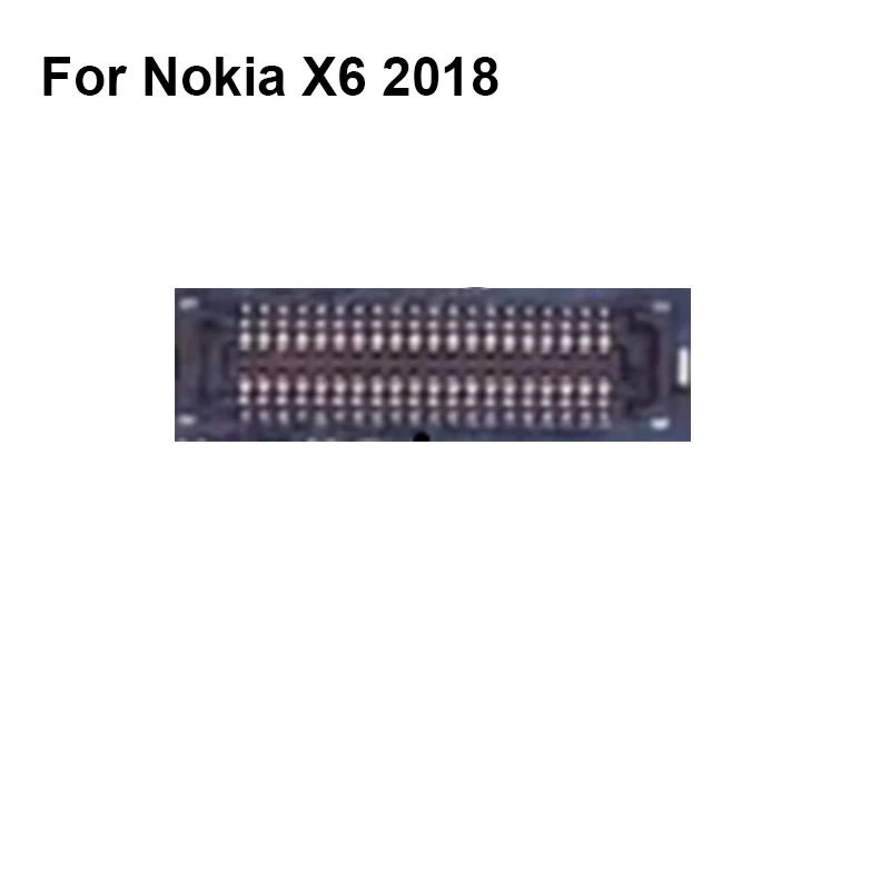 5 шт. FPC коннектор для Nokia X6 2018X6 2018 TA-1099 ЖК-дисплей экран на материнской плате гибкий