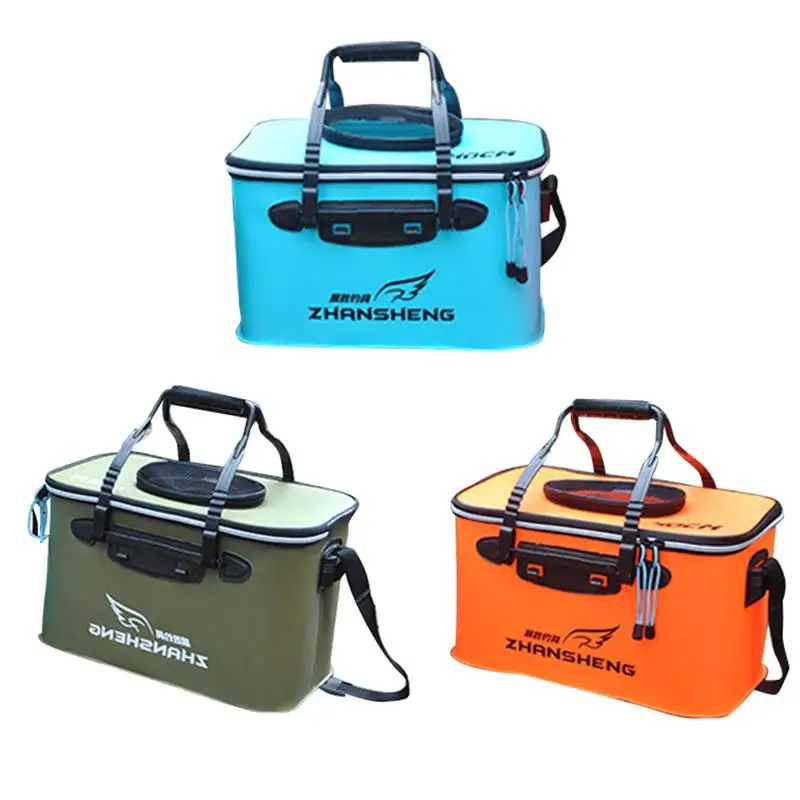 

2019 New Fishing Bucket Live EVA Folding Bucket Tank Fishing Tank Fishing Box Gear Supplies Professional Tool High Quality