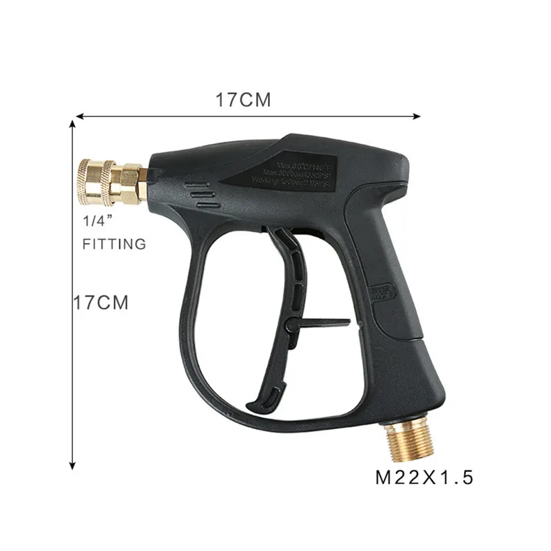 Lavadora de Alta Espuma com M22-14 4000psi para Karcher Sooprinse Pressão Arma Espuma Lança Canhão Bico Rosca Lavagem Limpeza Carro 10 9773618669_1958661257_??