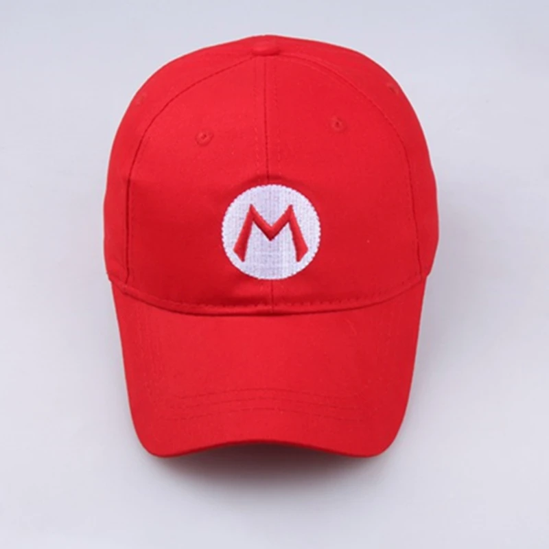 Супер Марио игра “Марио” для костюмированной вечеринки Супер Марио и Луиджи Марио хлопковая шапка для взрослых Бейсбол Кепки карнавальные костюмы опора