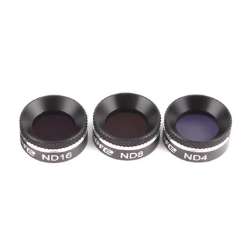 

3Pcs 1 Set Filter Set Multifunctional Filter Kit MCUV+CPL+ND8 ND4+ND8+ND16 For DJI Mavic Air RC Drone Accessories