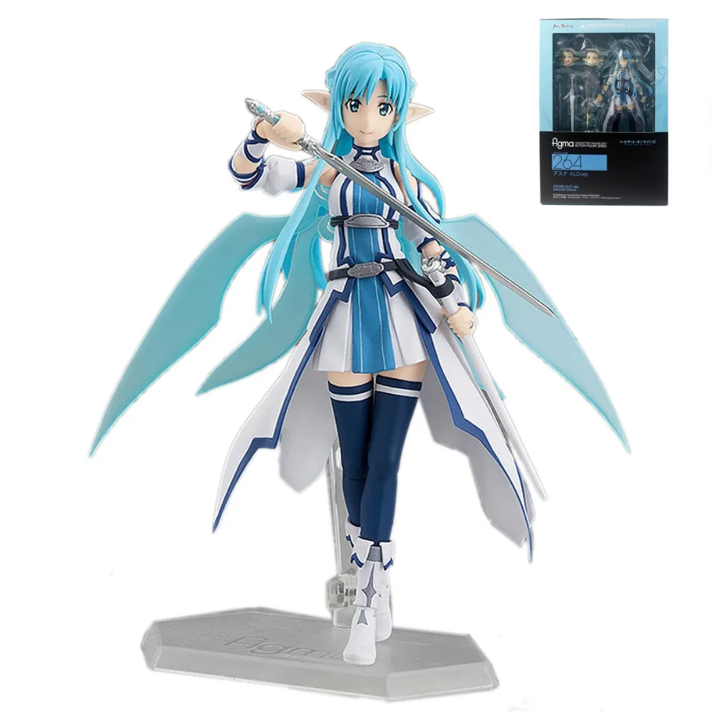 Figma Asuna ALO Ver. Меч Книги по искусству 2 № 264 фигурку Бесплатная доставка|Игровые
