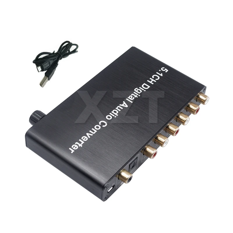 

Free Ship 5.1CH Digital Audio Converter Decoder SPDIF Coaxial to RCA DTS AC3/DST Amplifier Analog Converter for PS4