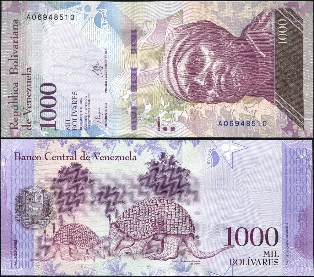 

Venezuela 1000 2017 ,100% Real Genuine Commemorative Note,Original Collection