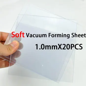 

20pcs/lot Dental Lab Soft Splint Thermoforming Material Sheet for Vacuum Forming 1.0mm