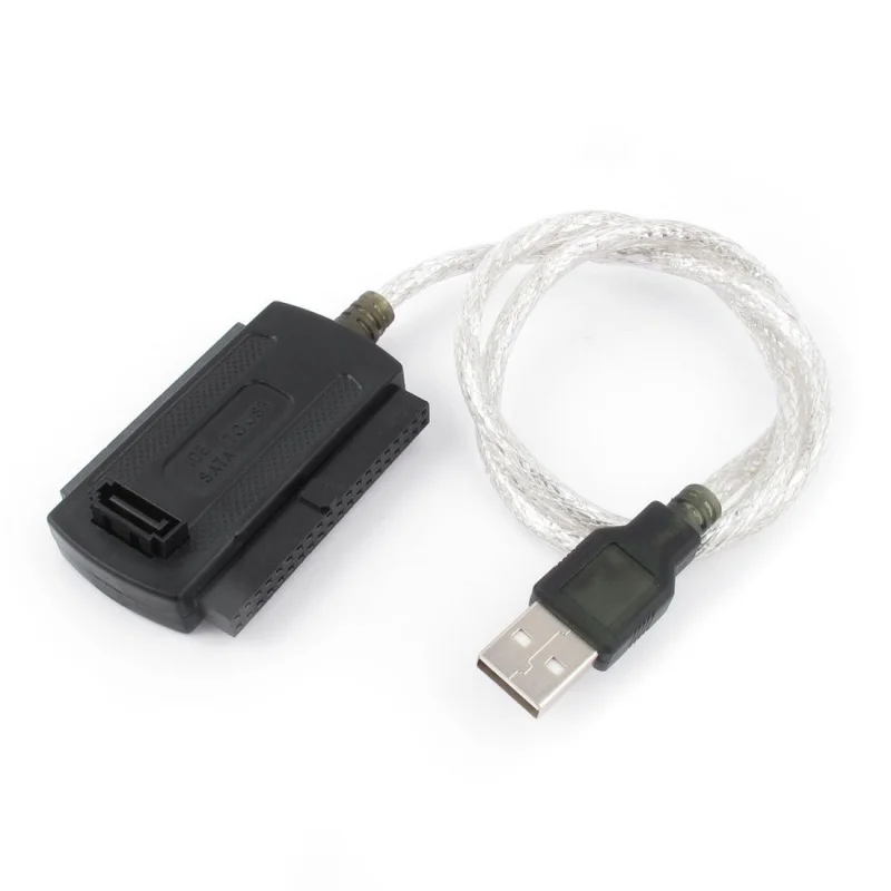

USB 2.03.52.5 IDE SATA Hard Disk Drive HDD Converter Cable Adapter Black